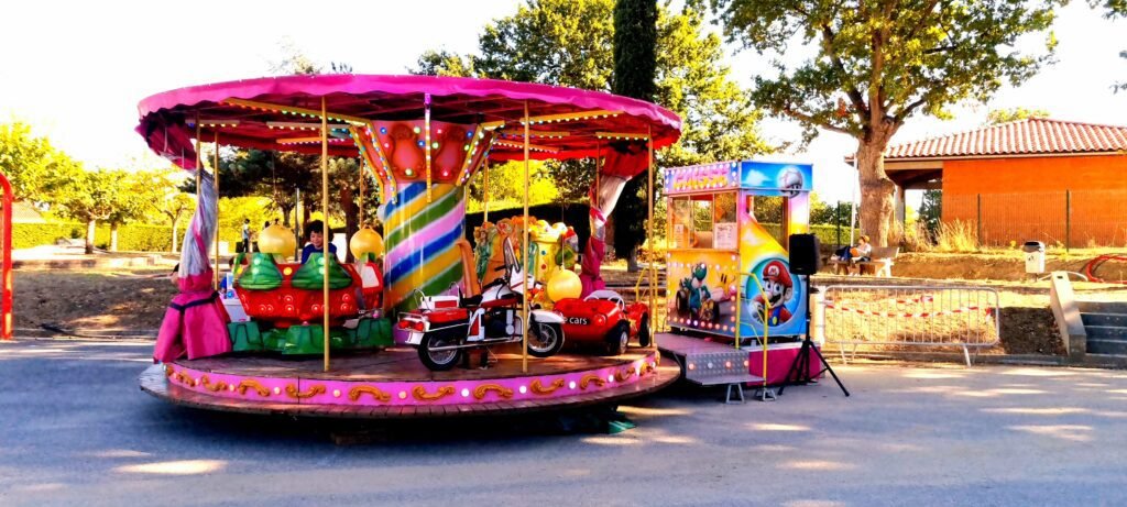 Manège le carrousel idéal pour les grands espace